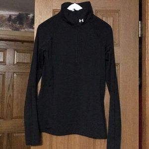 Women's Under armour cold gear 3/4 zip pullover